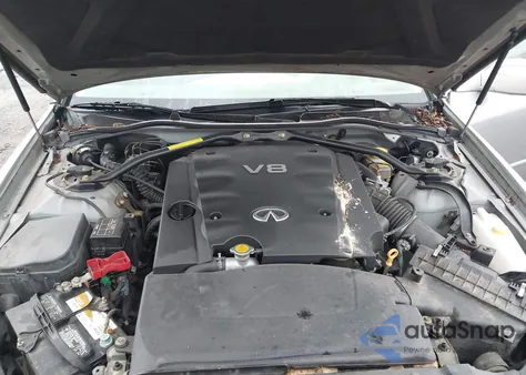 2002 Infiniti Q45 Luxury from USA, damaged, VIN JNKBF01A92M004329